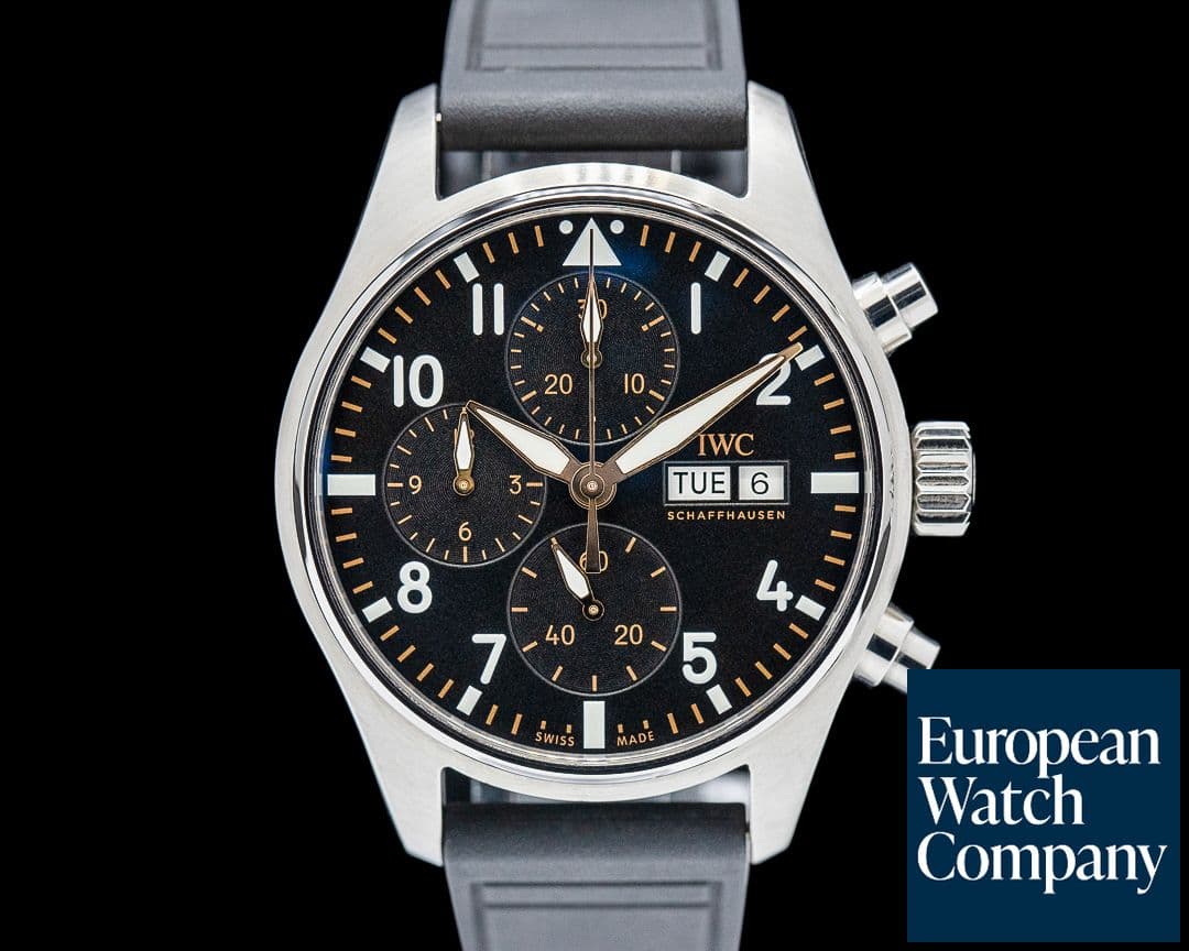 Image of IWC IW388116 Pilot's Watch Chronograph 41 APXGP Black Dial