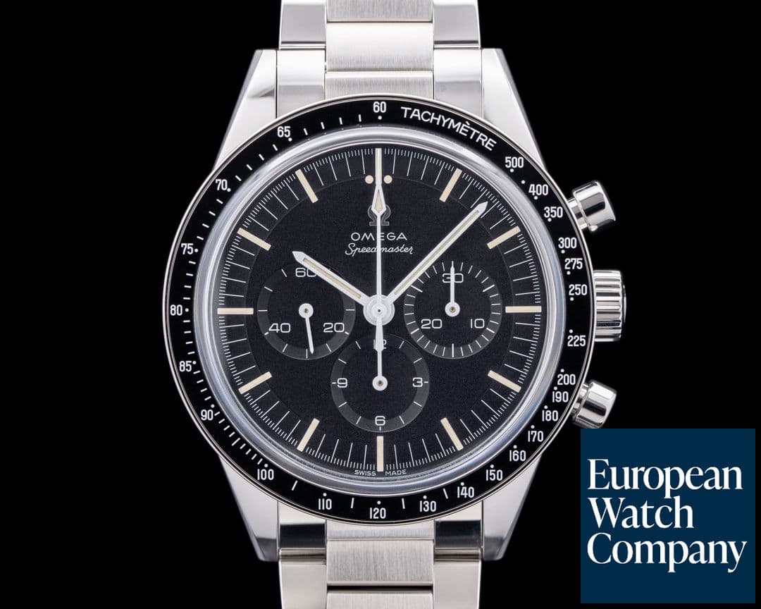 Image of Omega Speedmaster 'Ed White' SS Black Dial UNWORN