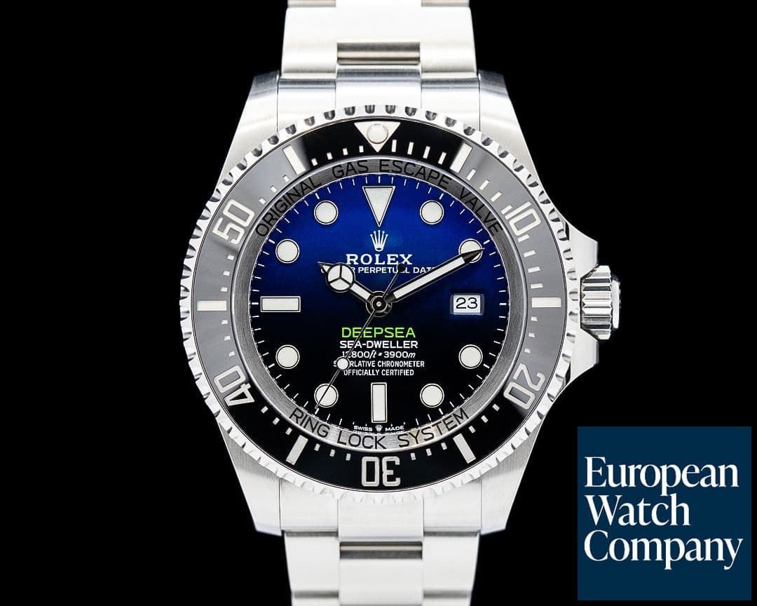 Image of Rolex 126660 Sea-Dweller Deepsea "James Cameron" SS Blue Dial