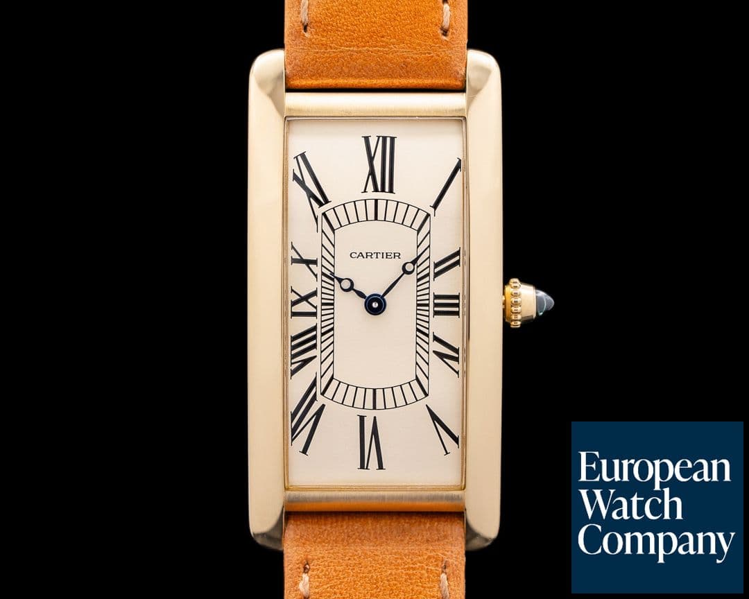 Image of Cartier WGTA0057 Tank Cintree 100th Anniversary 18K YG Ivory Dial LIMITED