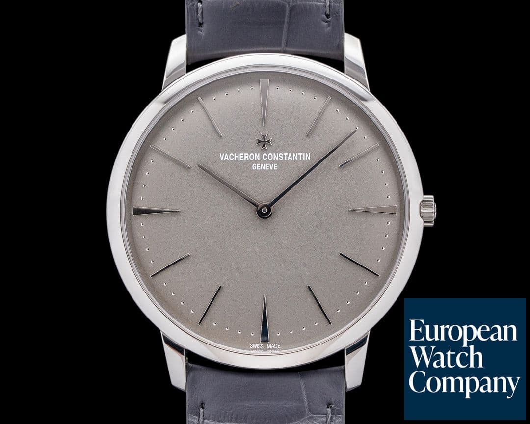 Image of Vacheron Constantin 81180 Patrimony Manual Platinum Gray Dial