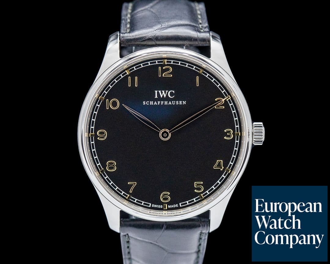 Image of IWC IW570302 Portugieser "Pure Classic" SS Black Dial LIMITED