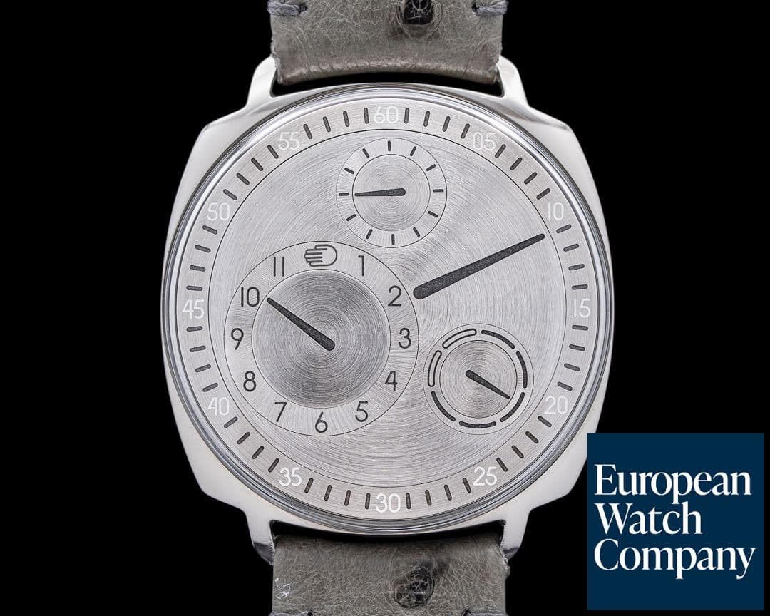 Image of Ressence Type 1 Silver Titanium Silver Dial