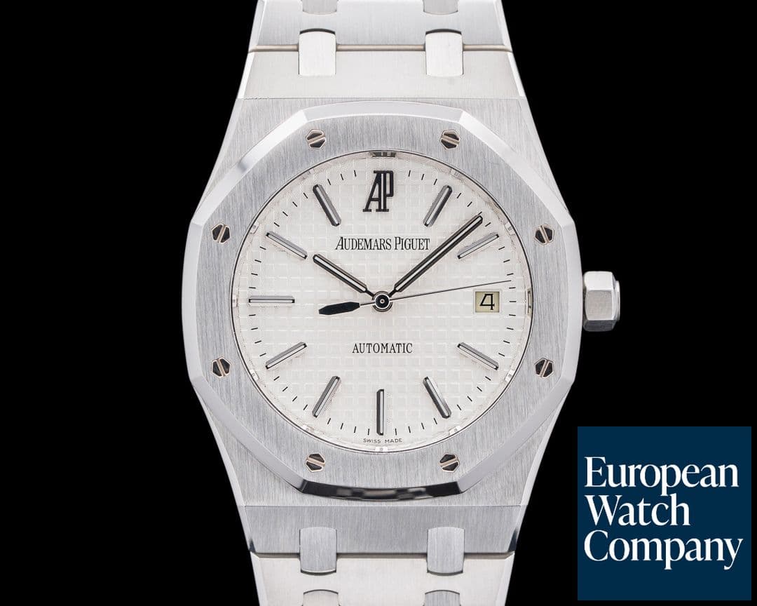Image of Audemars Piguet 15300ST Royal Oak SS White Dial