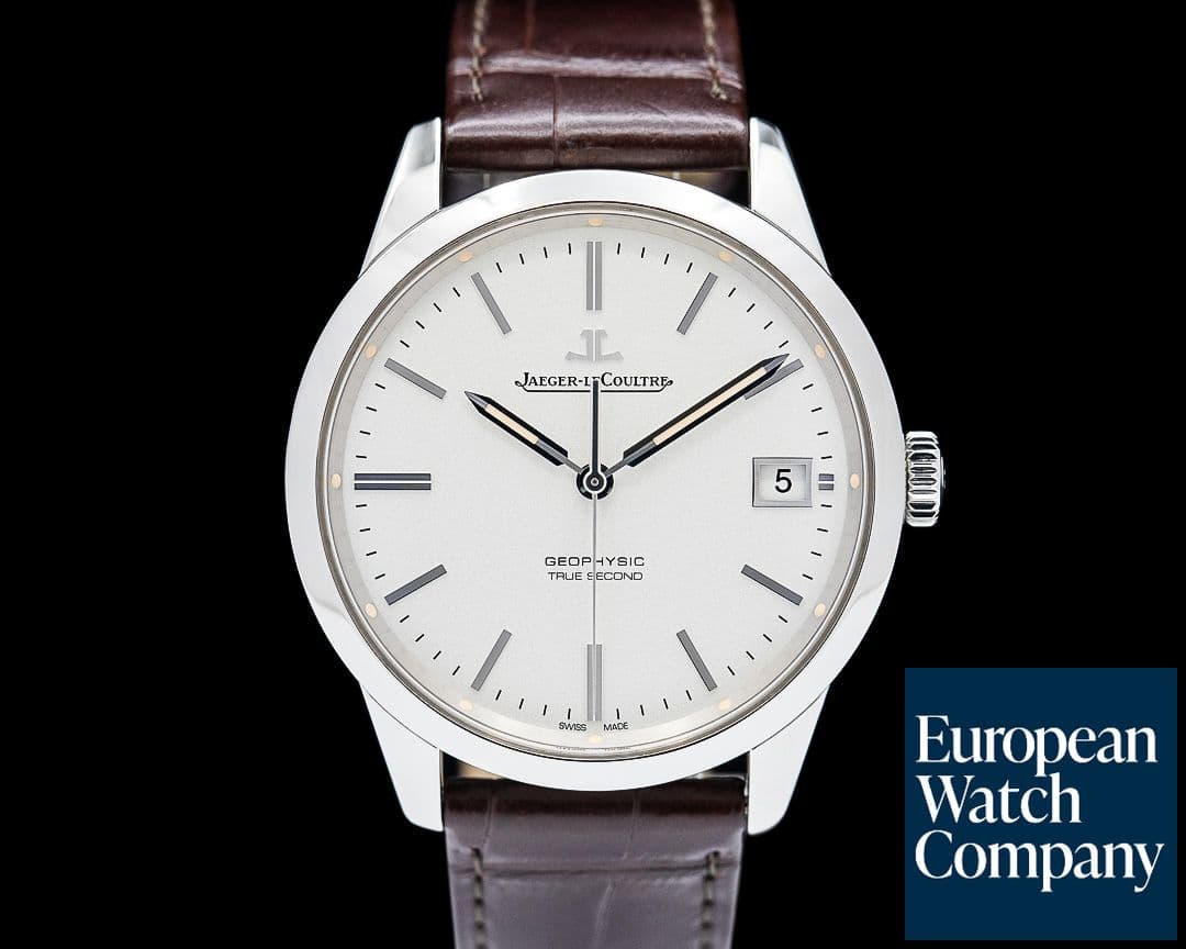 Image of Jaeger LeCoultre Q8018420 Geophysic True Second SS Silver Dial