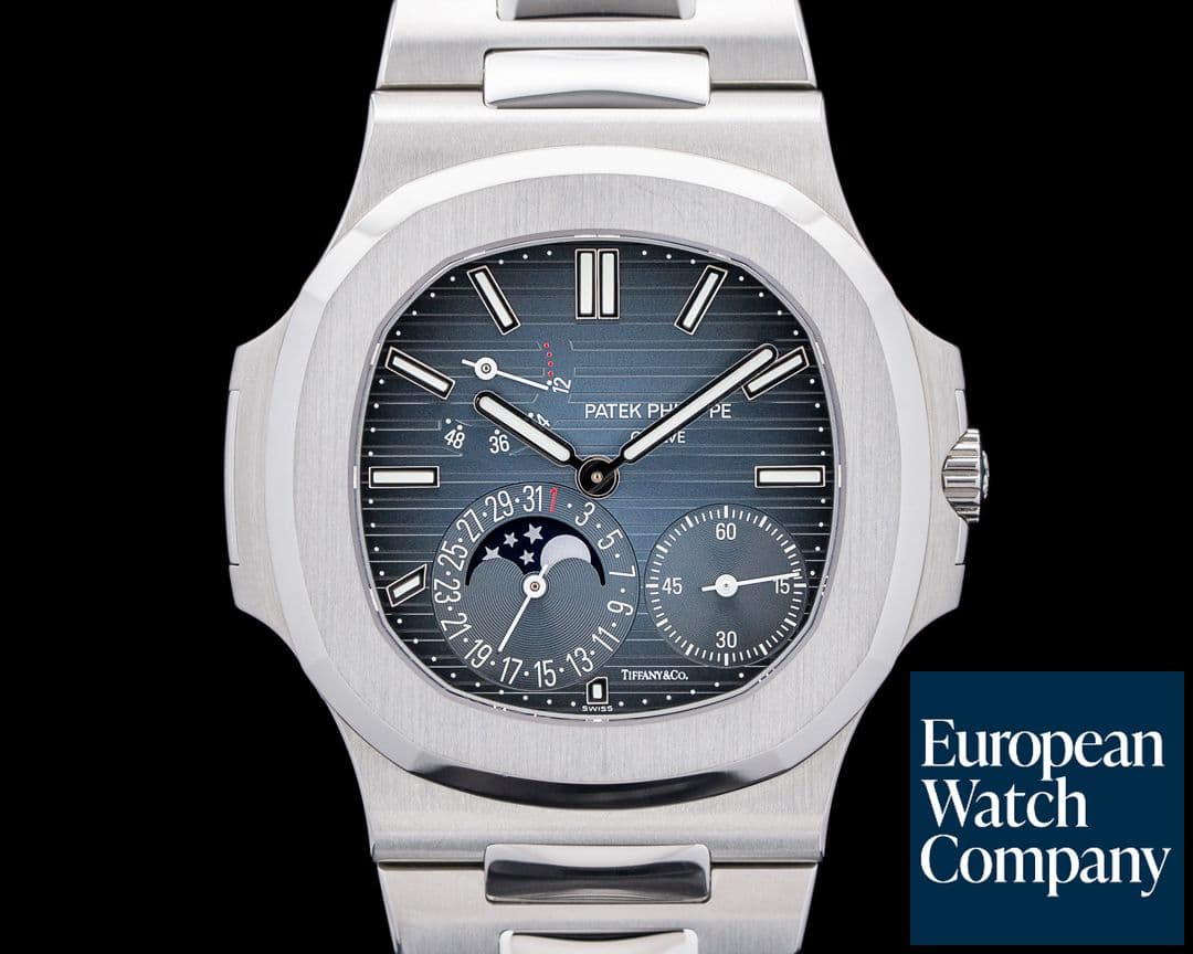 Image of Patek Philippe 5712/1A Nautilus TIFFANY & CO SS Blue Dial