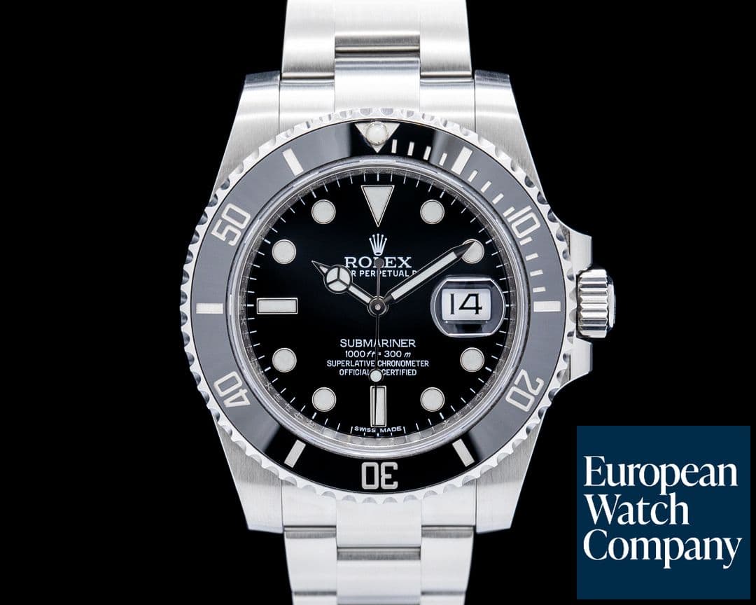 Image of Rolex 116610LN Submariner Ceramic SS Black Dial