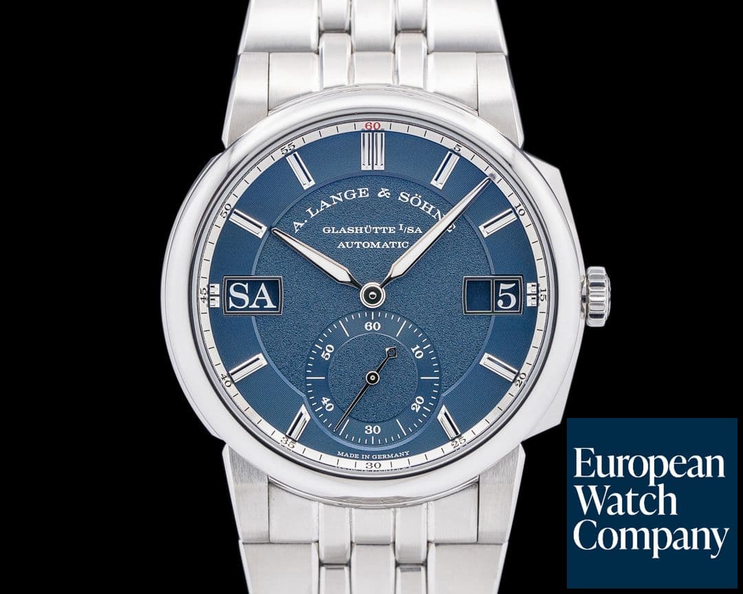 Image of A. Lange and Sohne 363.179 Odysseus SS Blue Dial
