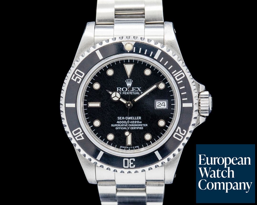 Image of Rolex 16600 Sea-Dweller SS Black Dial