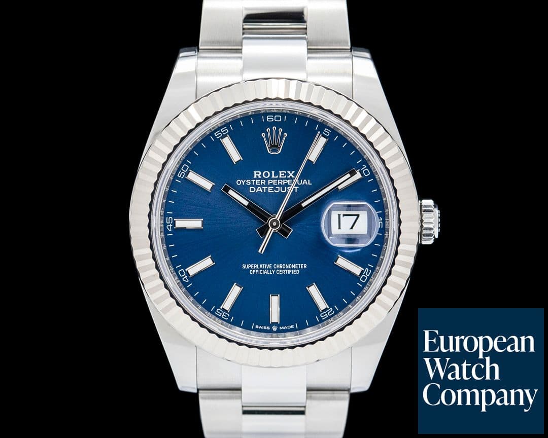 Image of Rolex 126334 Datejust 41MM SS Blue Dial 2024