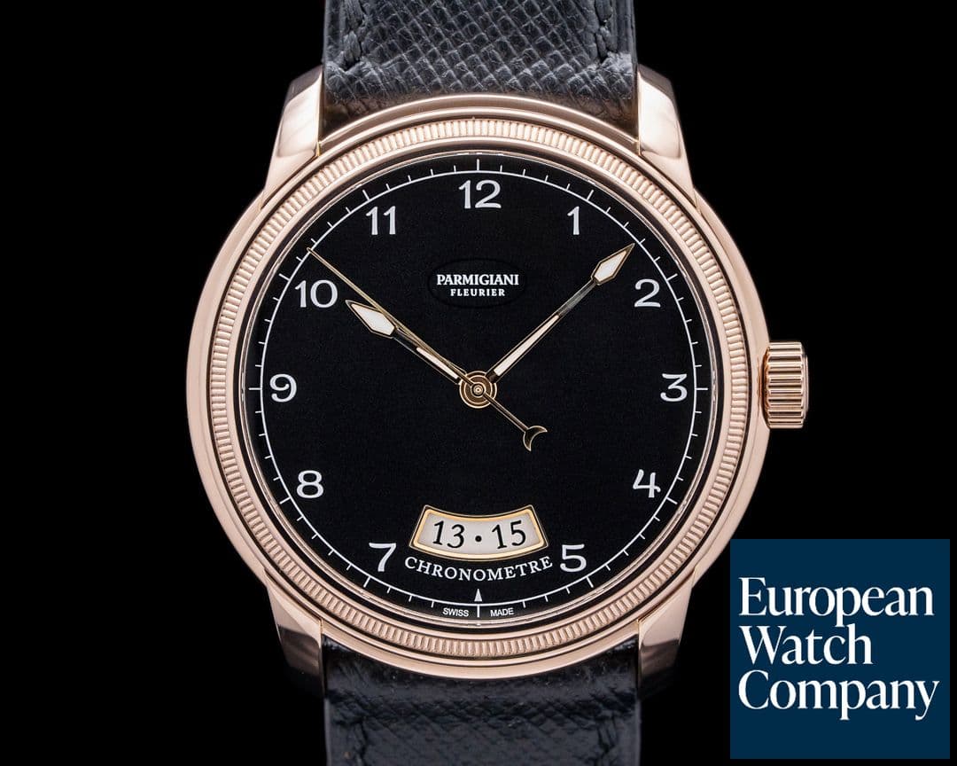 Image of Parmigiani PFC423 Toric Chronometre 18K Rose Gold Black Dial