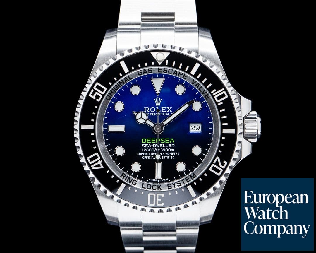 Image of Rolex 116660 Sea-Dweller Deepsea "James Cameron" SS Blue Dial