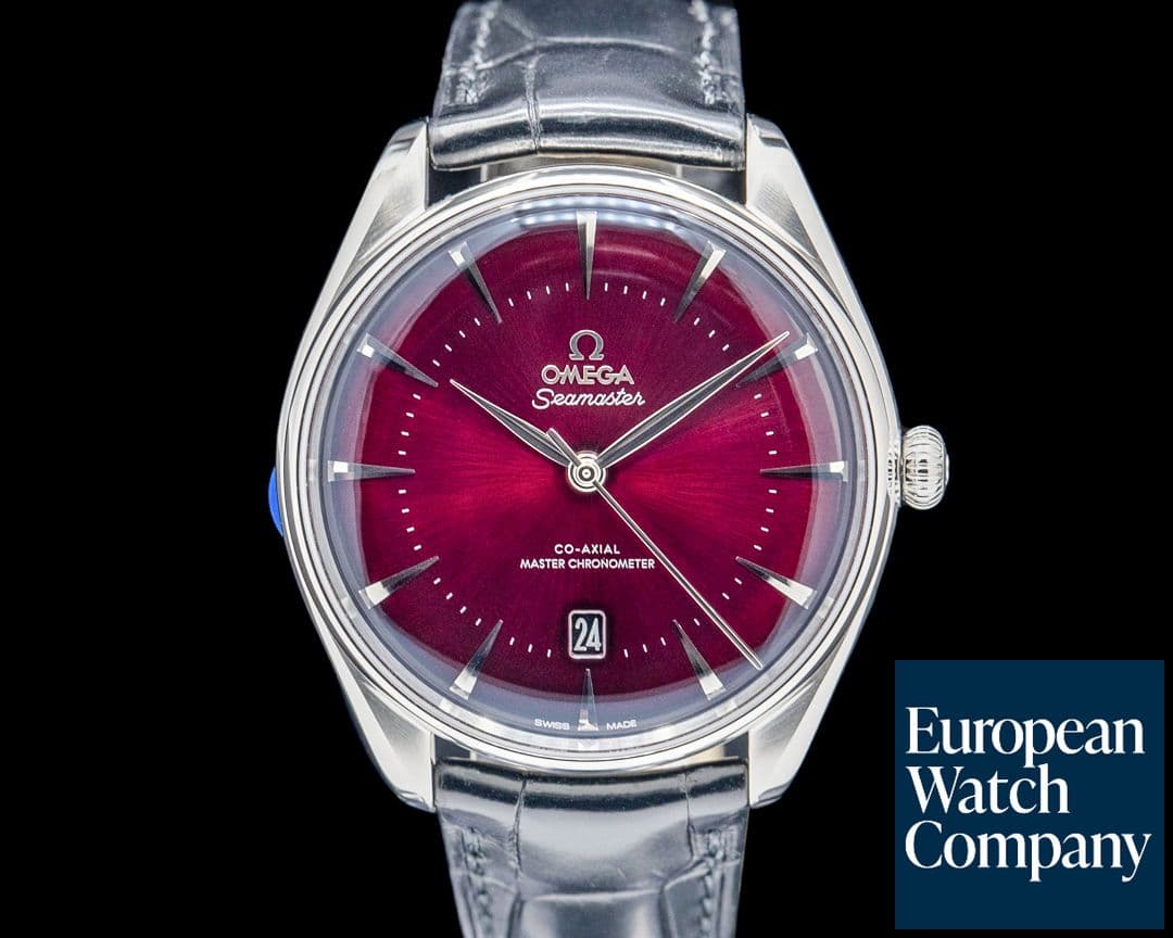 Image of Omega Seamaster "Boutique Edition" SS Burgundy Dial 2025