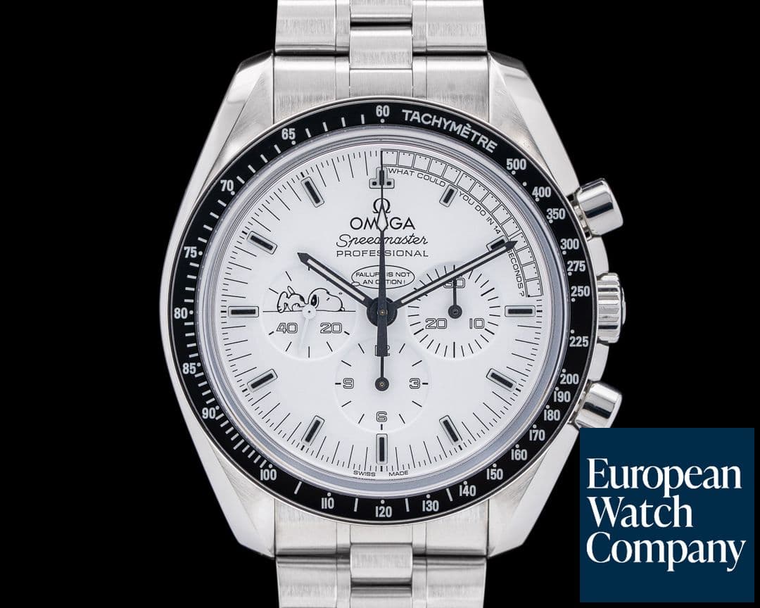 Image of Omega Speedmaster Silver Snoopy SS White Dial LE
