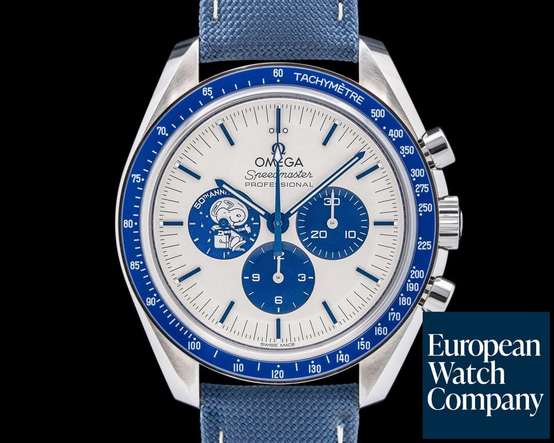 Image of Omega Speedmaster Silver Snoopy Award SS Silver Dial