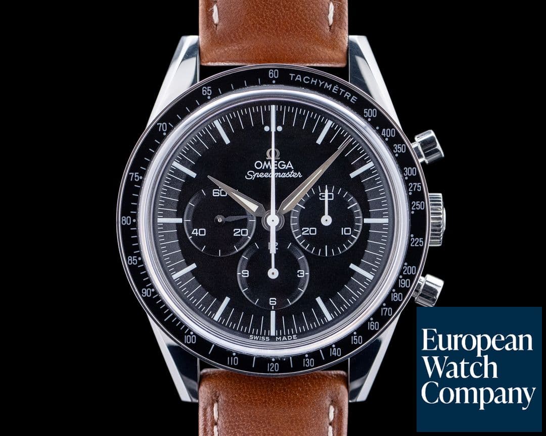 Image of Omega Speedmaster First Omega in Space SS Black Dial