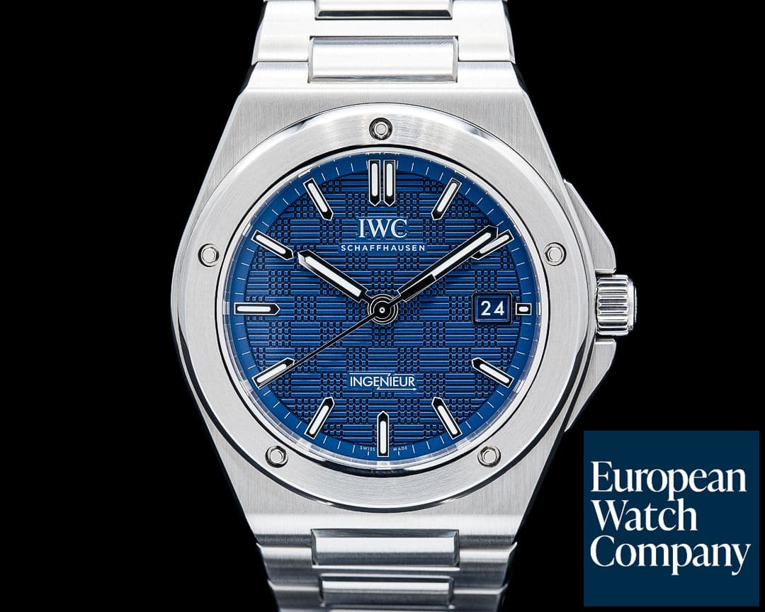 Image of IWC IW328907 Ingenieur Automatic 40MM SS Blue Dial 2025