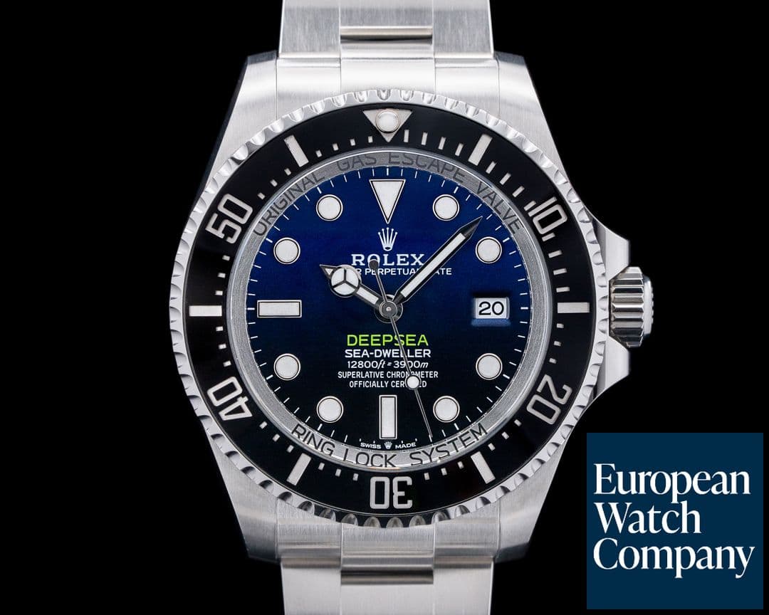 Image of Rolex 136660 Sea-Dweller Deepsea D-Blue "James Cameron" SS Blue Dial 2024
