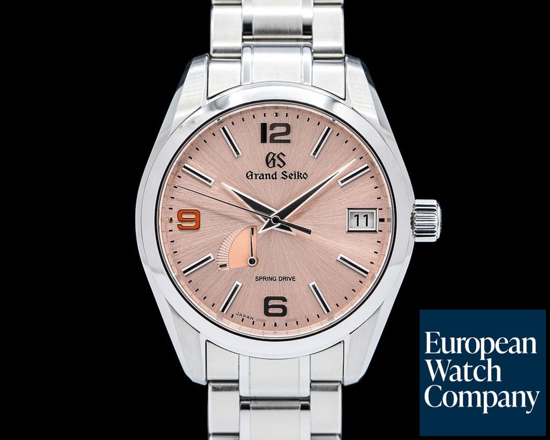 Image of Grand Seiko SBGA371 Heritage Spring Drive SS Pink Dial