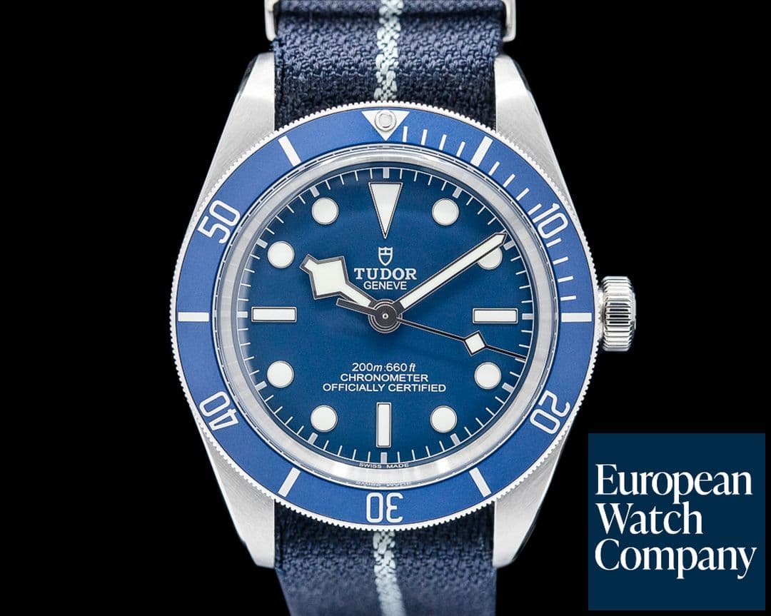 Image of Tudor 79030B Black Bay Fifty-Eight Blue SS Blue Dial
