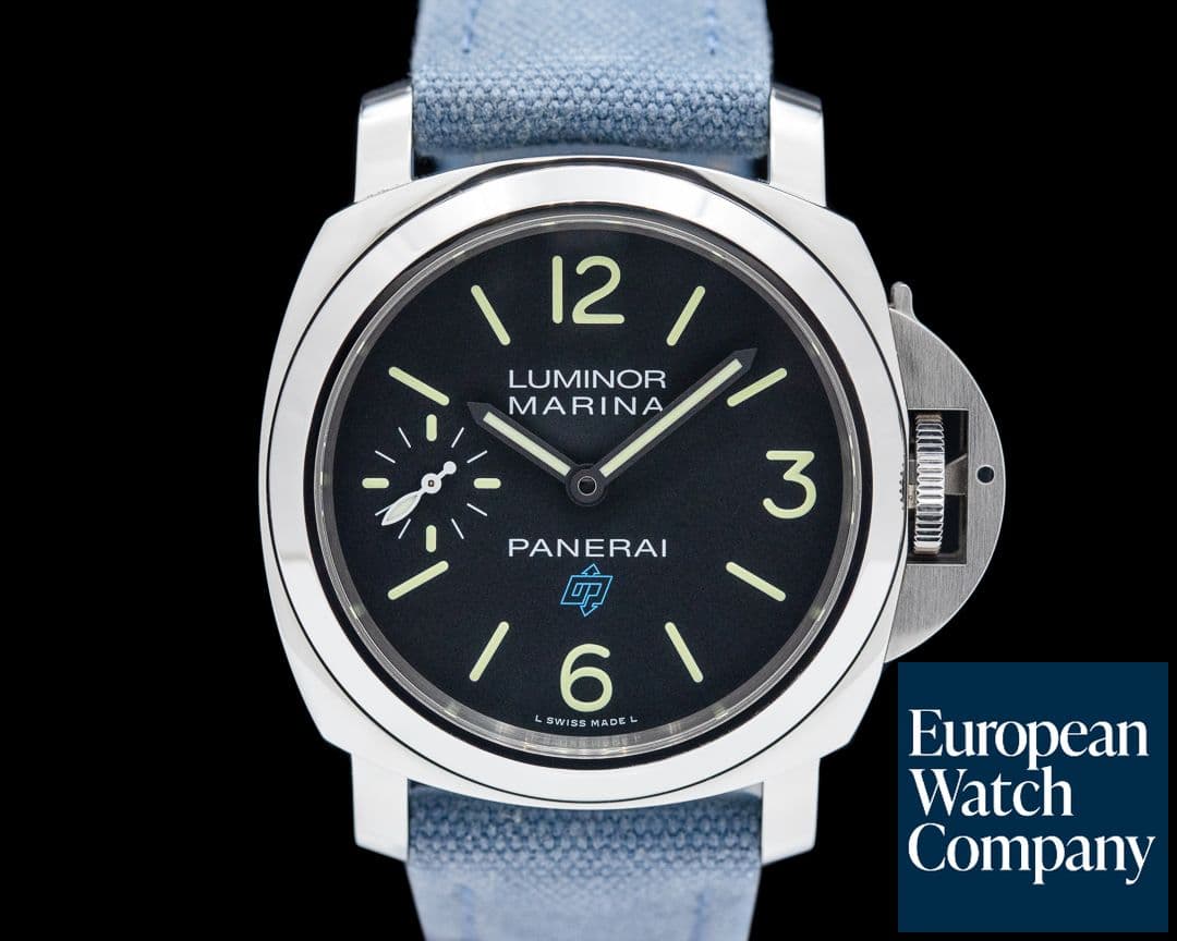 Image of Panerai PAM00777 Luminor Logo 44MM SS Black Dial
