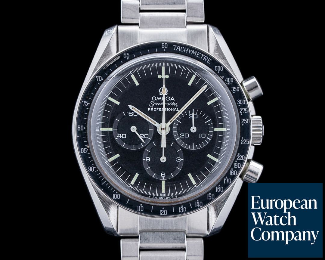 Image of Omega Speedmaster Professional Moonwatch SS Black Dial 1969