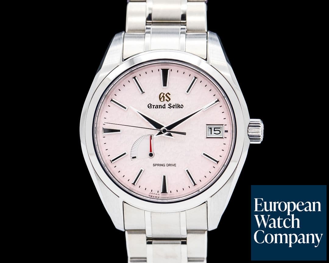 Image of Grand Seiko SBGA497G Heritage Collection Titanium Pink Dial LIMITED