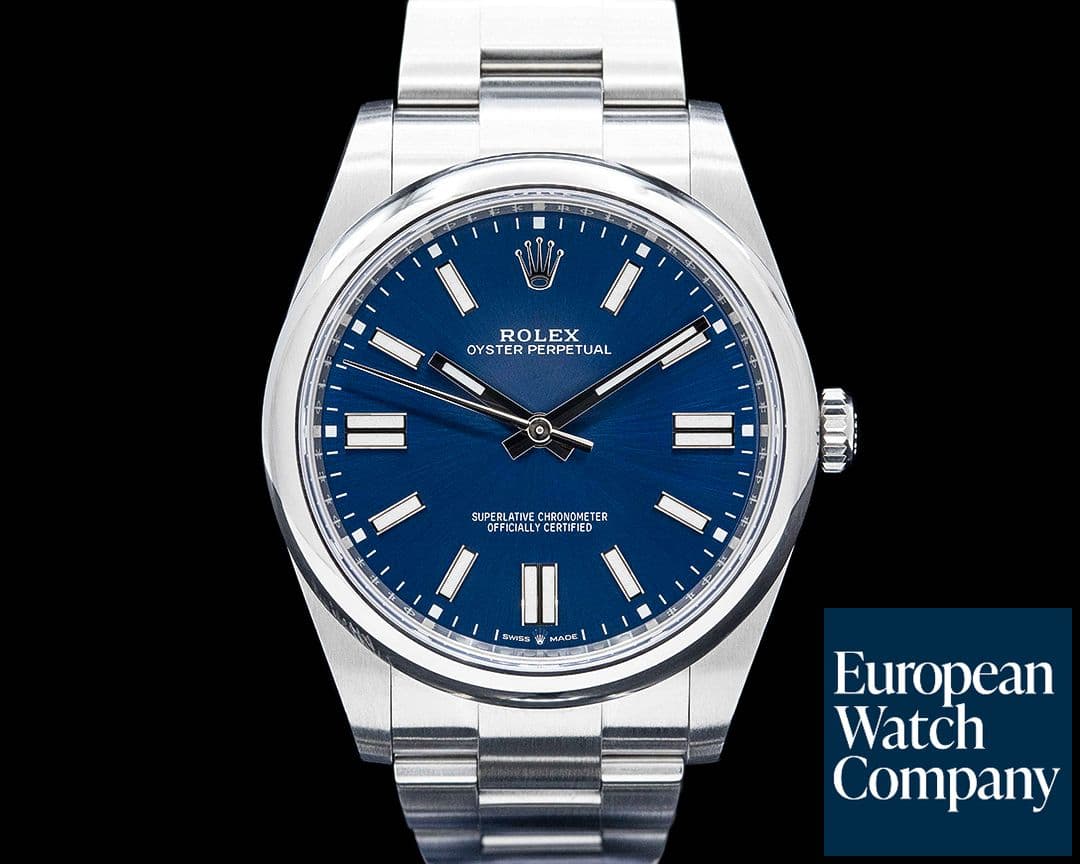 Image of Rolex 124300 Oyster Perpetual 41MM SS Blue Dial