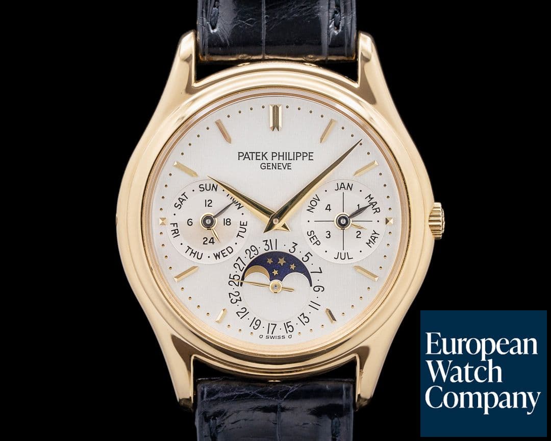 Image of Patek Philippe 3940J Perpetual Calendar 18K Yellow Gold 1987
