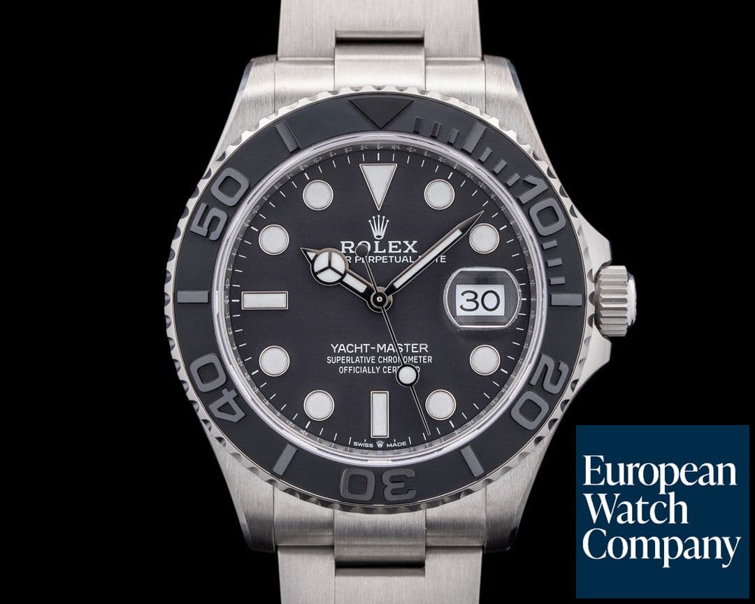 Image of Rolex 226627 Yacht-Master 42 RLX Titanium Black Dial 2025 UNWORN