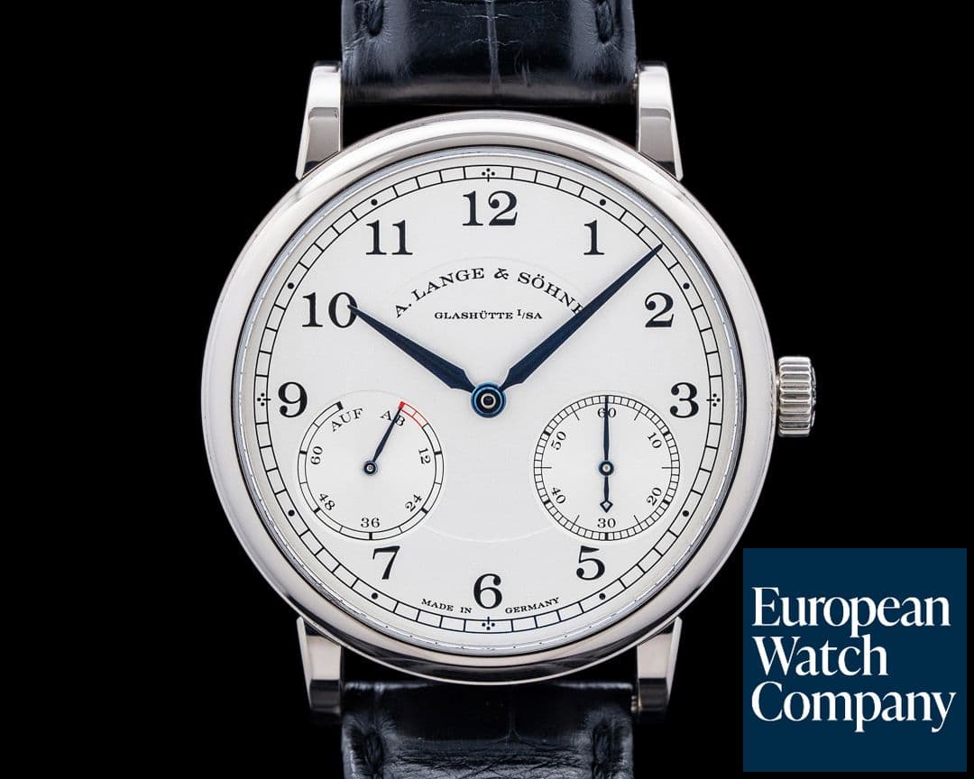 Image of A. Lange and Sohne 234.026 1815 Up/Down 18K White Gold Silver Dial