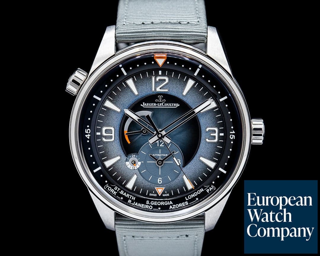 Image of Jaeger LeCoultre Q9078640 Polaris Geographic SS Gray Dial