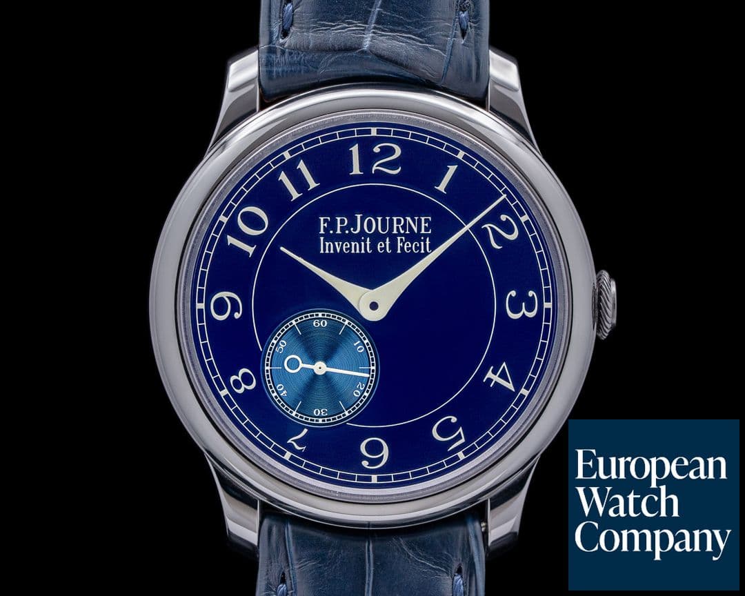 Image of F. P. Journe Chronometre Bleu Tantalum Blue Dial 2022
