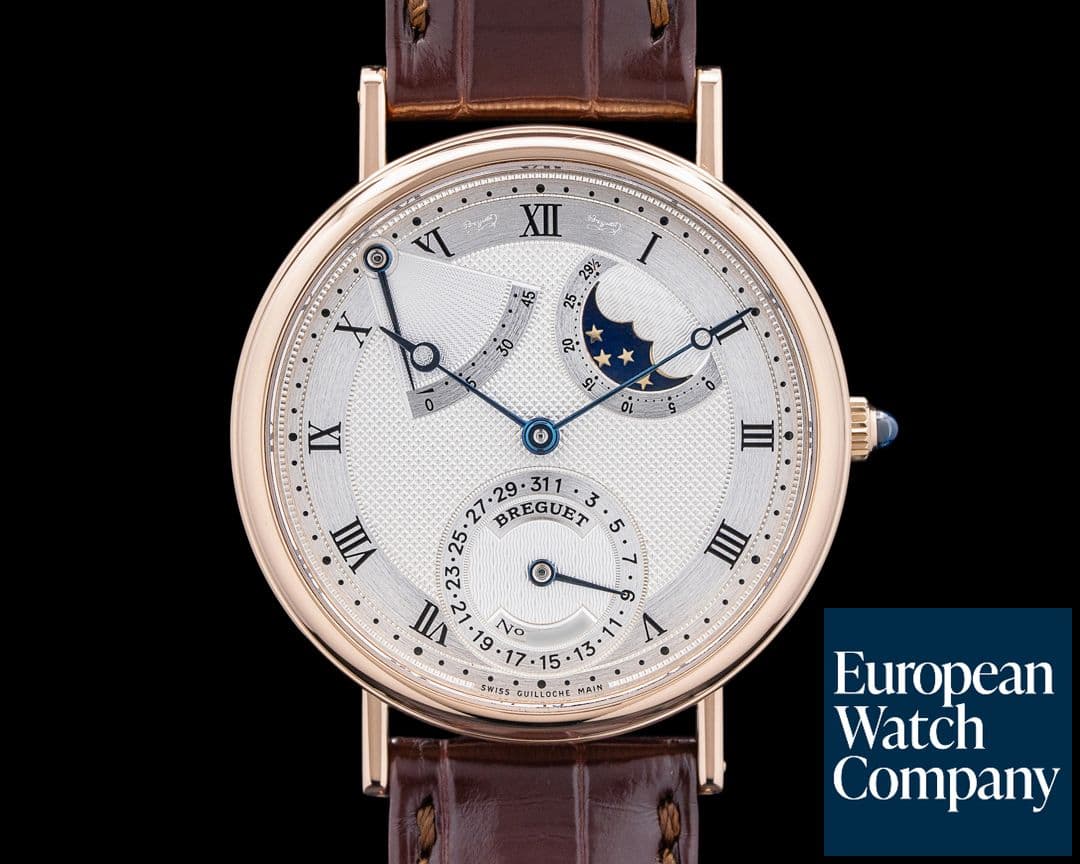 Image of Breguet 3137BR Classique Automatic 18K Rose Gold Silver Dial