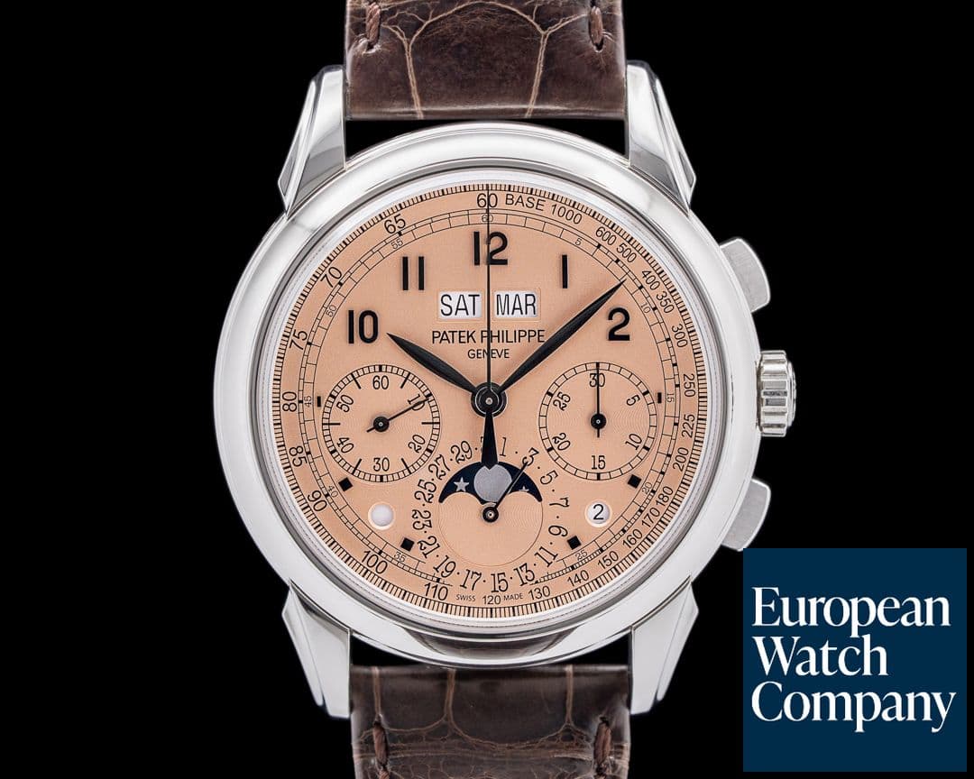 Image of Patek Philippe 5270P Grand Complications Perpetual Calendar Platinum Salmon Dial