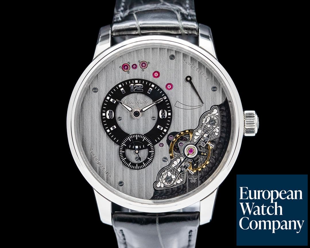 Image of Glashutte Original 1-66-06-04-22-62 PanoInverse Manual Wind SS Gray Dial 2025
