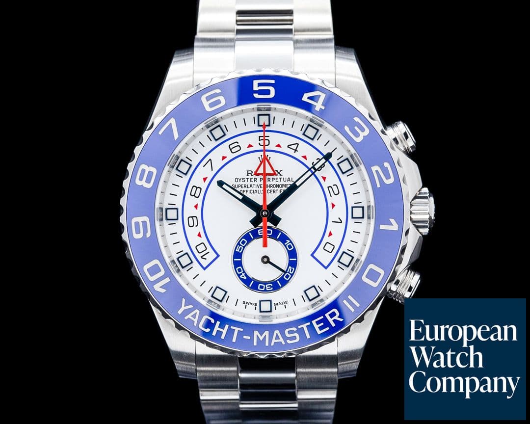 Image of Rolex 116680 Yacht-Master II SS White Dial