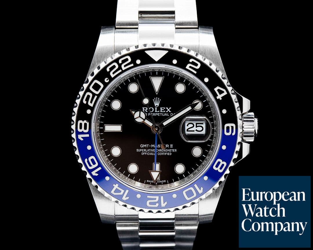 Image of Rolex 116710BLNR GMT-Master II SS Black Dial