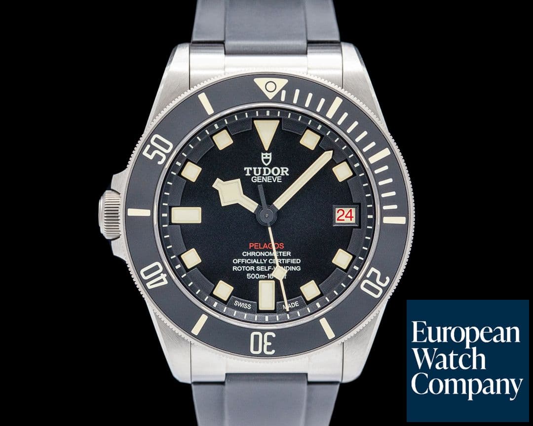 Image of Tudor 25610TNL Pelagos LHD Black Titanium Black Dial