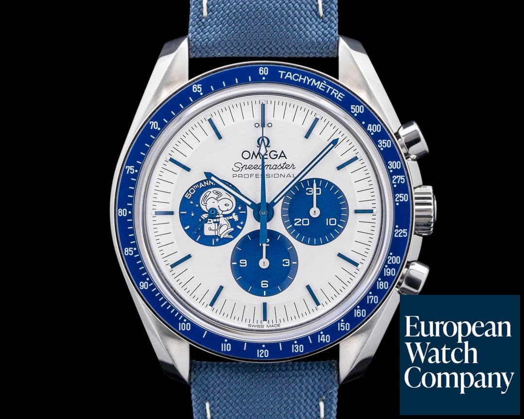 Image of Omega Speedmaster Silver Snoopy Award SS Silver Dial