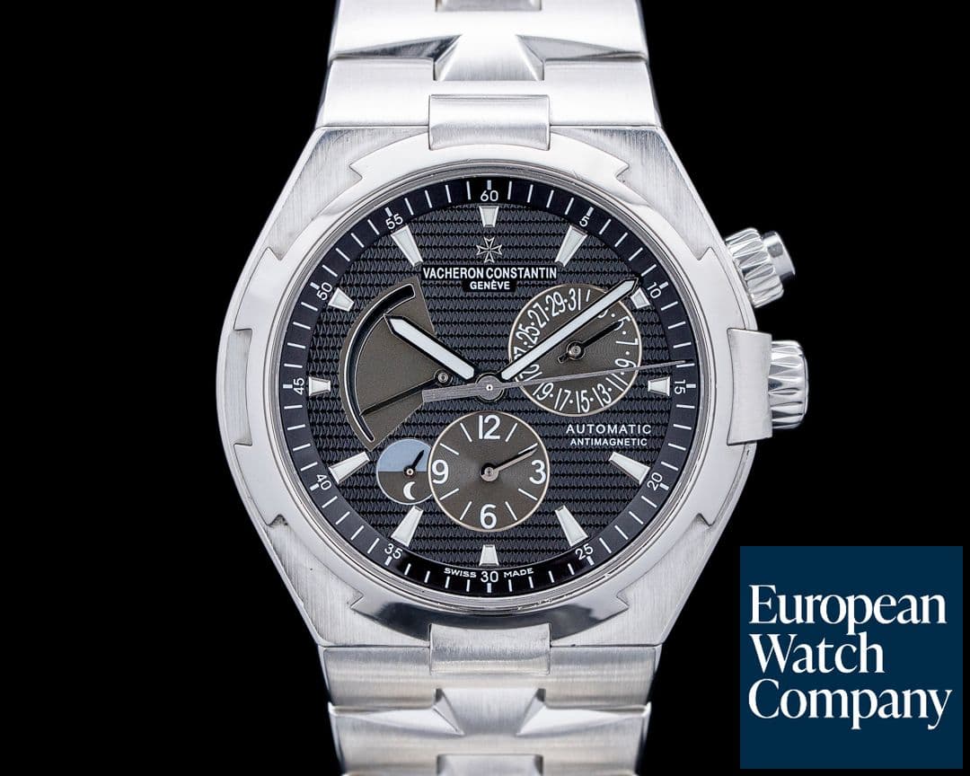 Image of Vacheron Constantin 47450 Overseas Dual Time SS Black Dial