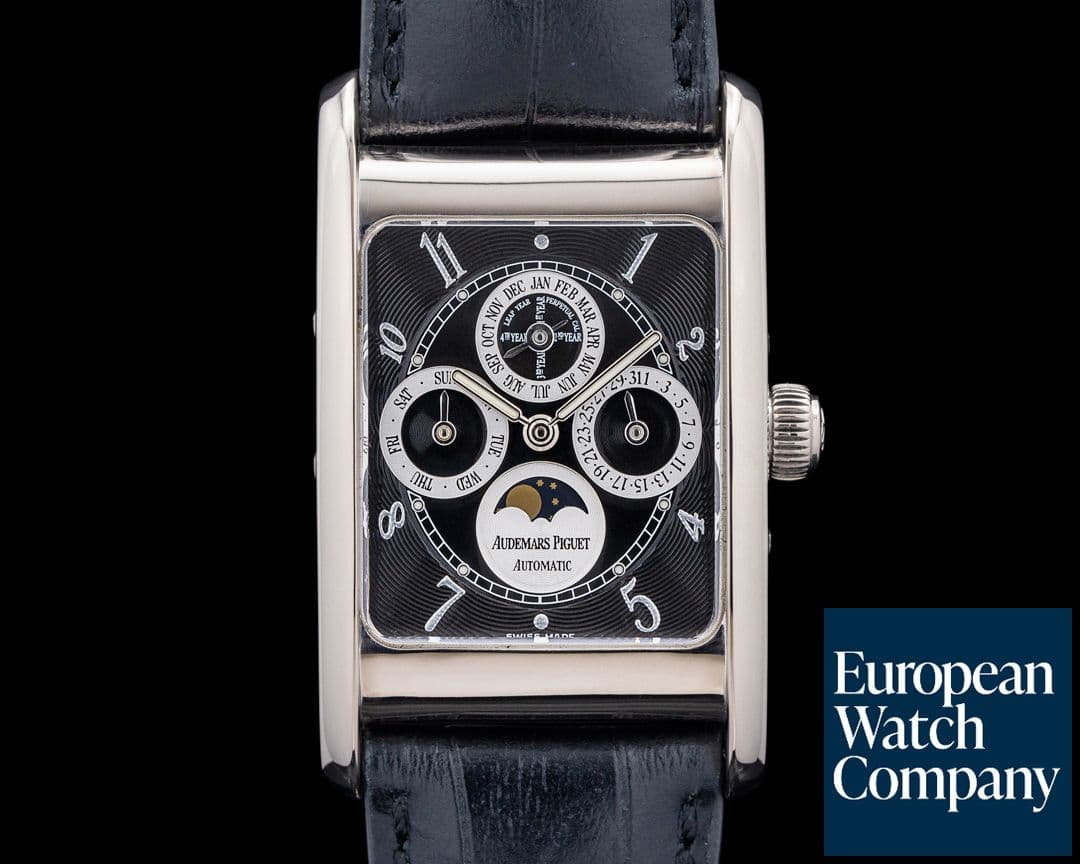 Image of Audemars Piguet 25799BC Edward Piguet Perpetual Calendar 18K White Gold Black Dial