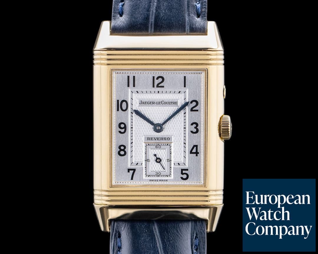 Image of Jaeger LeCoultre 270.1.54 Reverso Duoface 18K Yellow Gold Silver Dial