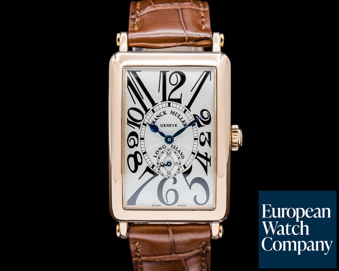 Image of Franck Muller 950S6 Long Island 18KI Rose Gold Silver Dial