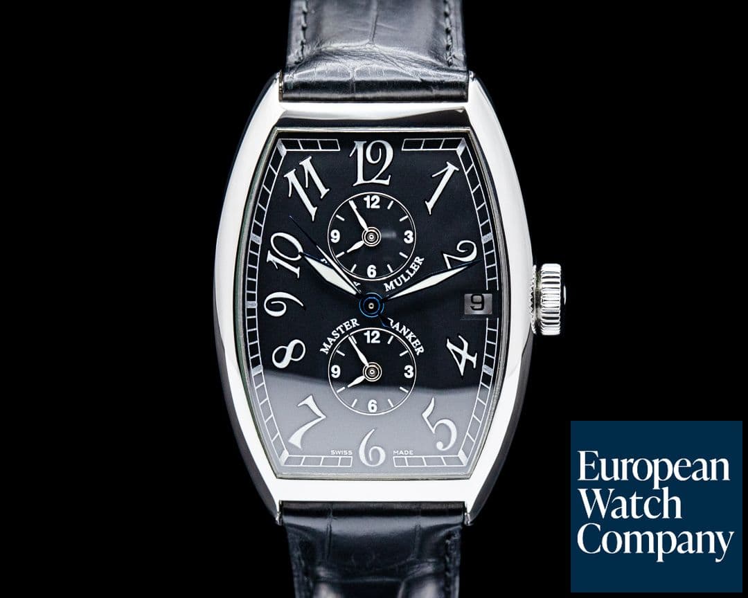 Image of Franck Muller 5850MB Master Banker SS Black Dial