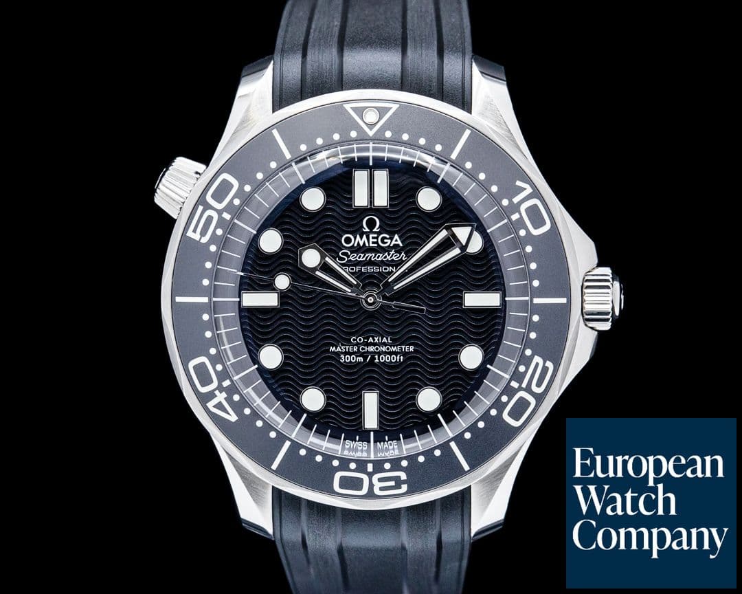 Image of Omega Seamaster Diver 300M SS Black Dial 2025