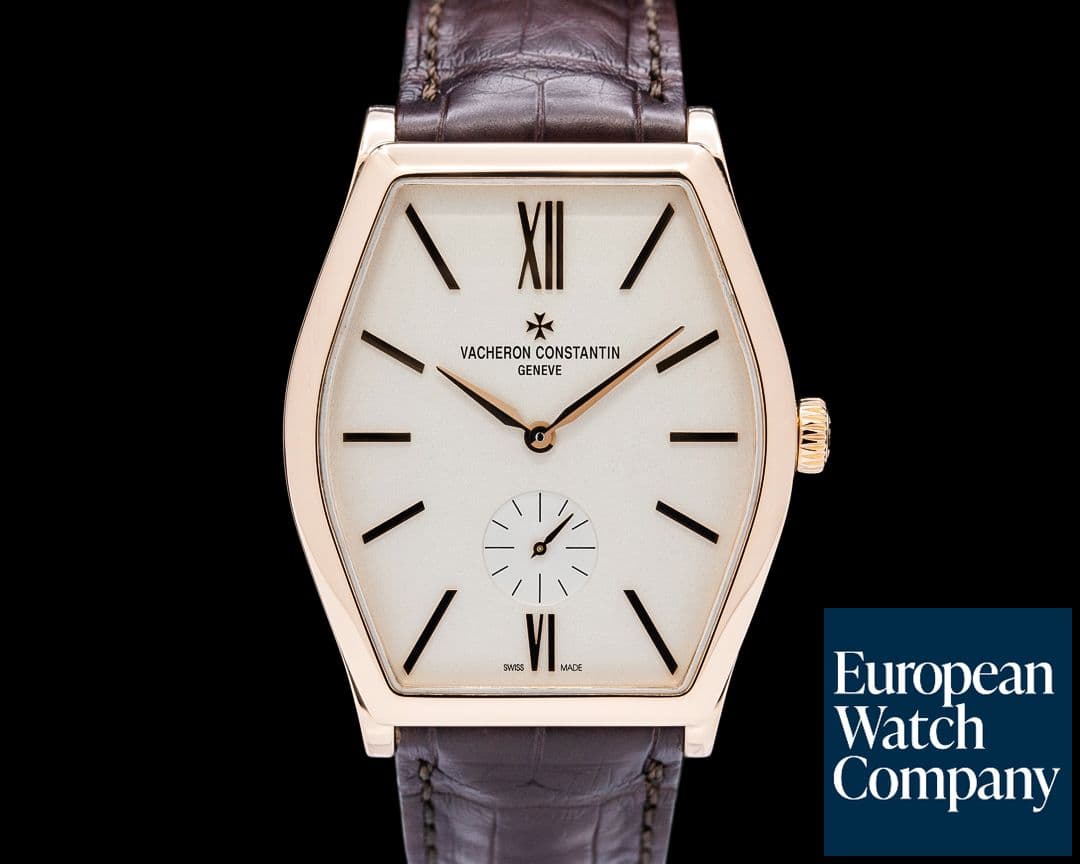 Image of Vacheron Constantin Malte Small Seconds 18K Rose Gold Silver Dial