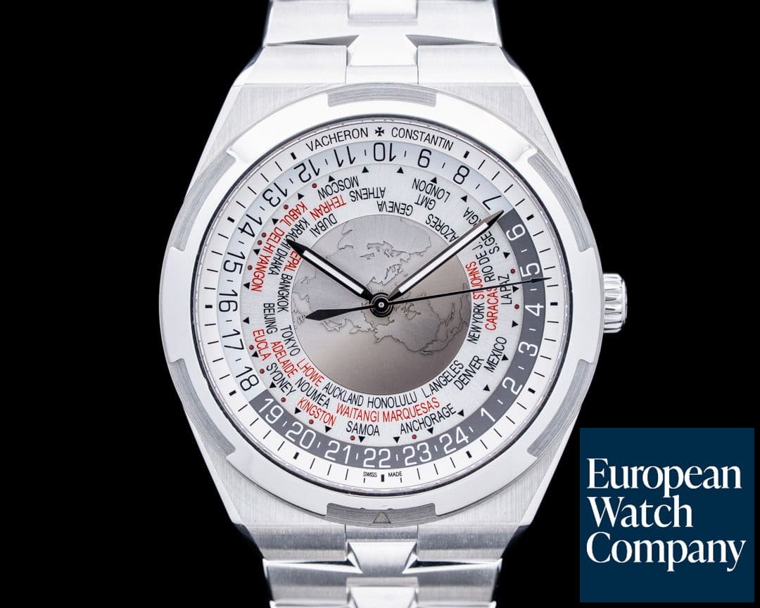 Image of Vacheron Constantin 7700V Overseas World Time SS Silver Dial