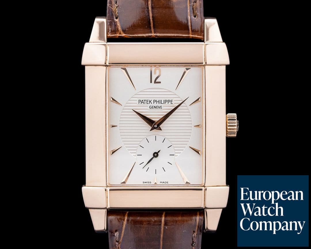 Image of Patek Philippe 5111R Gondolo Manual Wind 18K Rose Gold Silver Dial