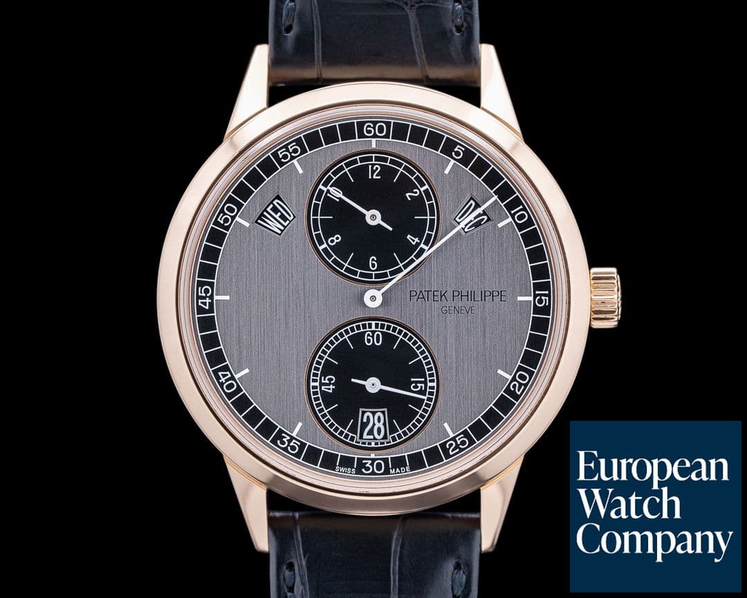 Image of Patek Philippe 5235/50R Annual Calendar Regulator 18K Rose Gold Gray Dial